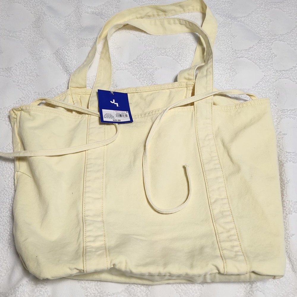 JoyLab Light Yellow Tote Bag